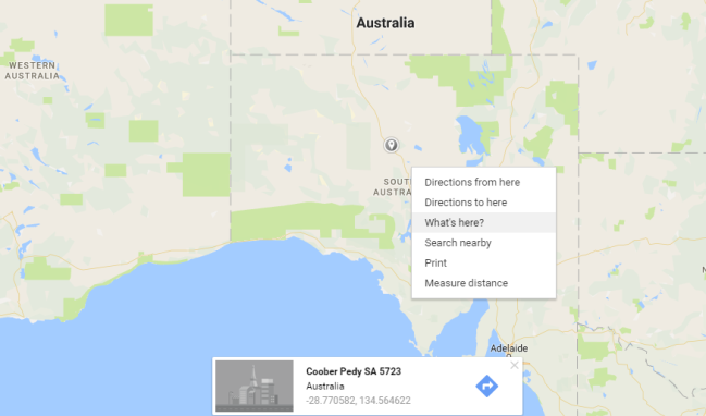Google Maps for GPS coordinates