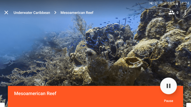 Example of teaching Google Expeditions